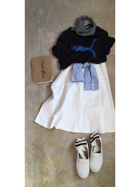 トレンド服のイタフラさん（レディース・165cm）の夏コーディネート