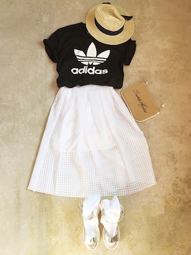 トレンド服のイタフラさん（レディース・165cm）の夏コーディネート