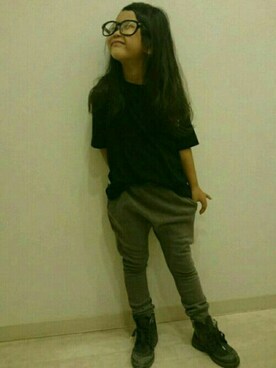 fu-kaさん（キッズ・110cm）の夏コーディネート