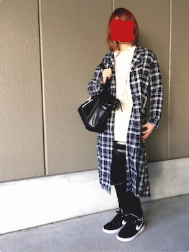 「クルマ移動スタイル」｜ちゃんあやさん（レディース・160cm）の秋コーディネート