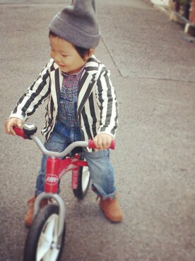 「おめかしコーデ」｜somamaさん（キッズ・90cm）の春コーディネート