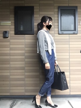 「choosy chu（チュージーチュー）のアイテム」を使った、彩さん（レディース・158cm）の春コーディネート