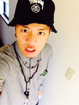 「BacketHat」｜Takumi Abeさん（メンズ・180cm）の秋コーディネート