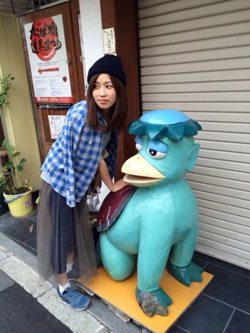 おりんさん(レディース・160cm)の秋コーディネート