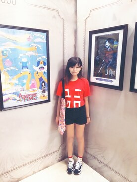 「AdventureTime」｜Patrice Huangさん（レディース・158cm）の夏コーディネート
