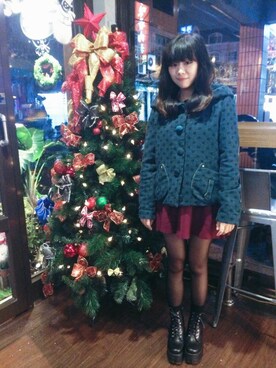 「holiday」｜「アイテム（その他シューズ）」を使った、Patrice Huangさん（レディース・158cm）の冬コーディネート
