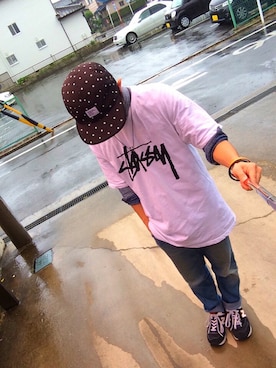 「SWAGGER（スワッガー）のアイテム（アクセサリー）」を使った、Akiさん（メンズ・163cm）の春コーディネート