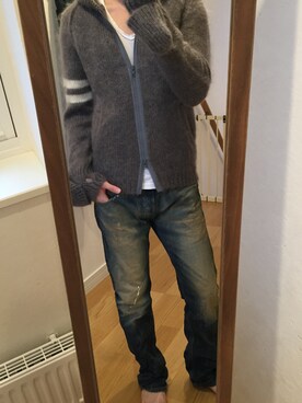 「ARMED（アームド）のアイテム」を使った、タリザックさん（メンズ・175cm）の秋コーディネート