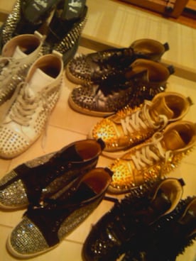 「Christian Louboutin（クリスチャンルブタン）のアイテム（スニーカー、その他）」を使った、xxx_kenさん（メンズ）の春コーディネート