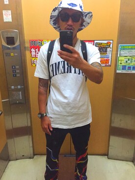 「MARCELO BURLON（マルセロ・バーロン）のアイテム（パンツ、その他）」を使った、xxx_kenさん（メンズ）の春コーディネート