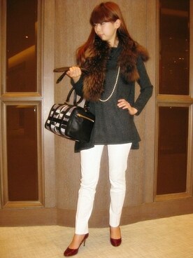 AYAさん（レディース・162cm）の冬コーディネート