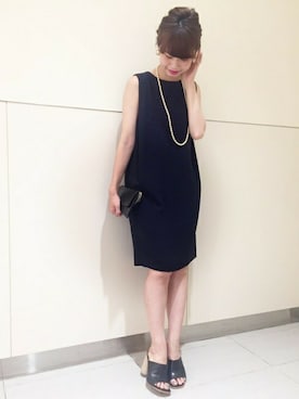 「Noble（ノーブル）のアイテム（ワンピース）」を使った、AYAさん（レディース・160cm）の夏コーディネート