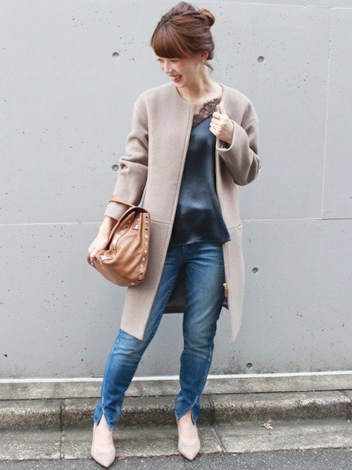 Noble（ノーブル）の「W/NyZIPコート◇（その他アウター）」 - WEAR