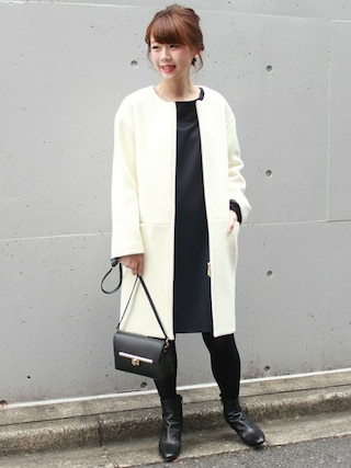 Noble（ノーブル）の「W/NyZIPコート◇（その他アウター）」 - WEAR