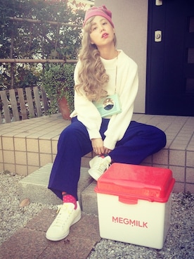 aknさん（レディース・159cm）の秋コーディネート