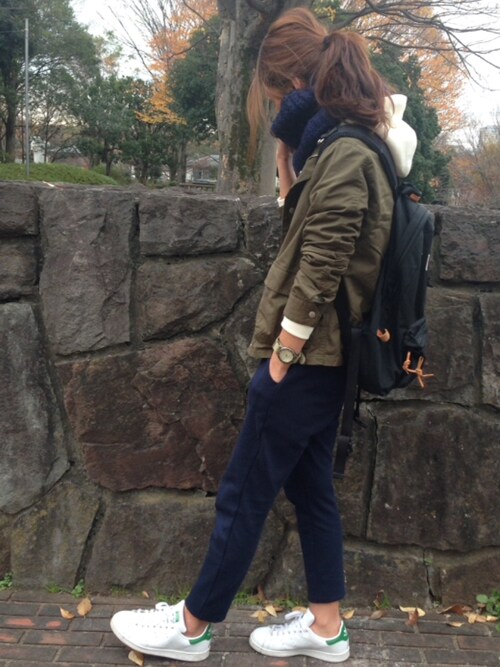 Yuko Zaraのストール スヌードを使ったコーディネート Wear