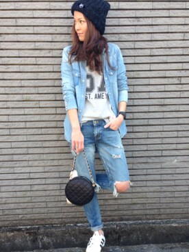 yukoさん（レディース・168cm）の春コーディネート