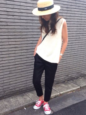 yukoさん（レディース・168cm）の夏コーディネート