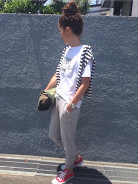 yukoさん（レディース・168cm）の夏コーディネート