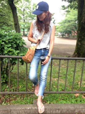 yukoさん（レディース・168cm）の夏コーディネート