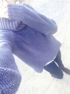 「UNSQUEAKY（アンスクウィーキー）のアイテム」を使った、りぃさん（レディース・169cm）の冬コーディネート