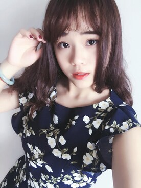 「SNIDEL（スナイデル）のアイテム（チュニック）」を使った、欧尼酱小夏さん（レディース・158cm）の春コーディネート