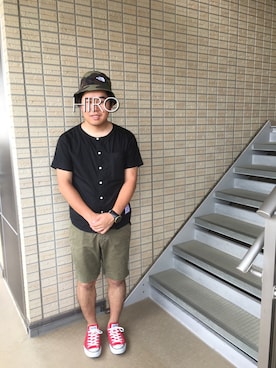 ひろさんさん（メンズ・165cm）の夏コーディネート