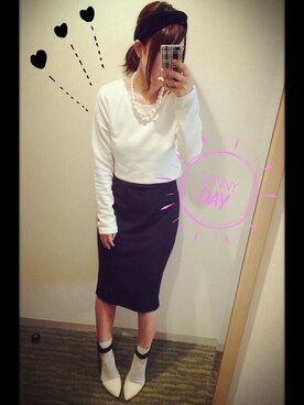 ヤマキミさん(レディース・154cm)の春コーディネート
