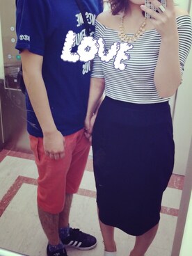 ヤマキミさん(レディース・154cm)の夏コーディネート