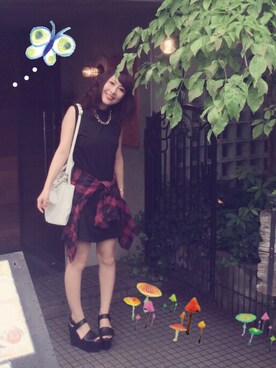 ヤマキミさん（レディース・154cm）の夏コーディネート