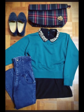 ヤマキミさん（レディース・154cm）の冬コーディネート