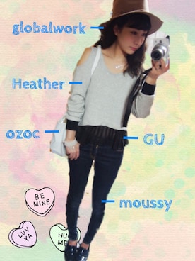 ヤマキミさん（レディース・154cm）の春コーディネート