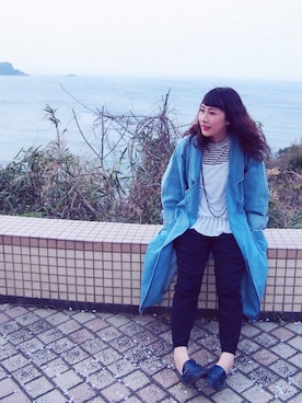 ヤマキミさん（レディース・154cm）の春コーディネート