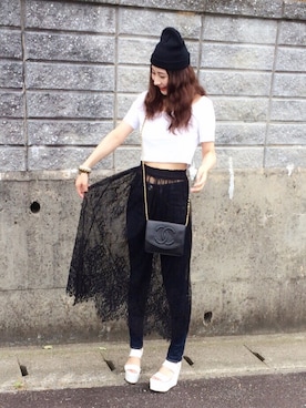 ヤマキミさん（レディース・154cm）の夏コーディネート