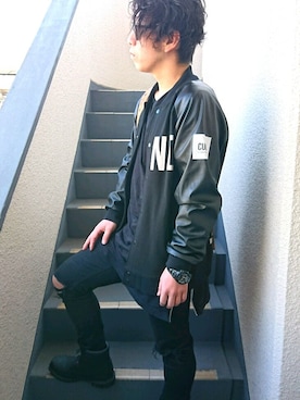 YUTAROさん(メンズ・169cm)の冬コーディネート
