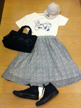 Runeさん（レディース・155cm）の夏コーディネート