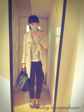 Runeさん（レディース・155cm）の秋コーディネート