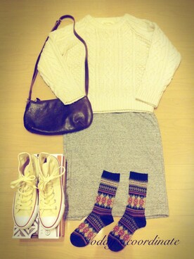 Runeさん（レディース・155cm）の冬コーディネート