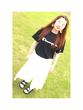 「one way（ワンウェイ）のアイテム」を使った、mさん（レディース・148cm）の春コーディネート