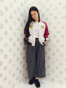 「グラミチ」｜MIYAさん（レディース・159cm）の夏コーディネート