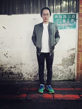 林欣彥さん（メンズ・172cm）の冬コーディネート