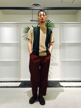 daiki_nakaneさん（メンズ・182cm）の夏コーディネート