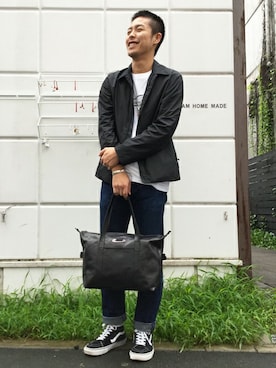 「stussy」｜Keiichi Kuribayashiさん（メンズ・170cm）の秋コーディネート