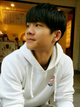 「WILL（ウィル）のアイテム（トップス）」を使った、Kevin Wesさん（メンズ・180cm）の夏コーディネート