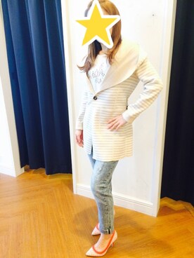 「アイテム（パンプス）」を使った、Minori Nishiokaさん（レディース・152cm・10代）の冬コーディネート