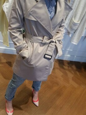 「アイテム（パンプス）」を使った、Minori Nishiokaさん（レディース・152cm・10代）の冬コーディネート