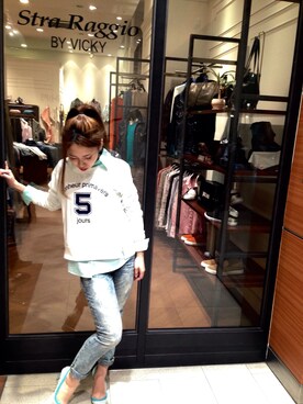 「アイテム（パンプス）」を使った、Minori Nishiokaさん（レディース・152cm・10代）の春コーディネート