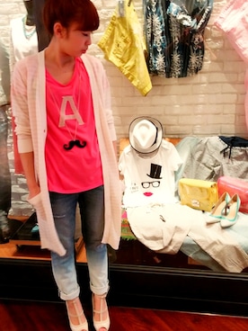 「アイテム（パンプス）」を使った、Minori Nishiokaさん（レディース・152cm・10代）の春コーディネート