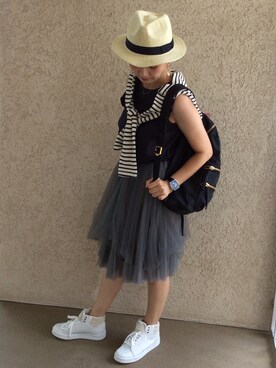 あやこんぶさん（レディース・161cm）の夏コーディネート