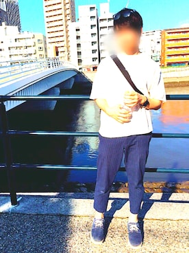 「WATCH.（ウォッチ）のアイテム」を使った、たいさん（メンズ・171cm）の夏コーディネート